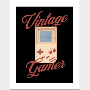 Vintage Gamer Posters and Art